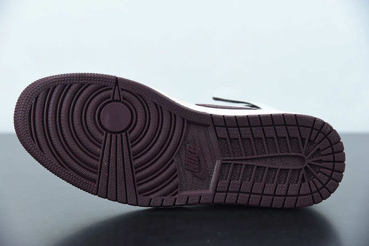 Fit Sporting Goods A Ma Maniere X Air Jordan 1 High OG Sail/Burgundy Crush For Sale - Image 8