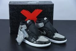 Fit Sporting Goods Air Jordan 1 High OG “Rebellionaire” Black/White-Particle Grey 555088-036 For Sale