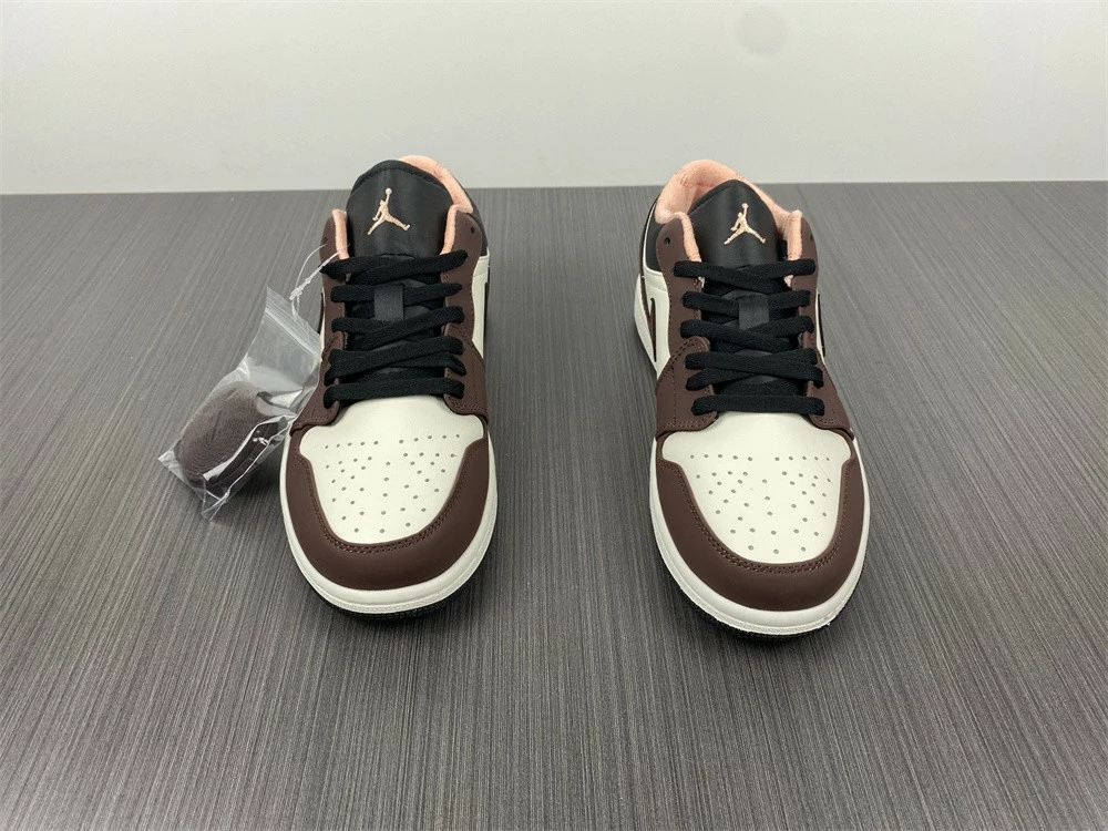 Fit Sporting Goods Air Jordan 1 Low Mocha/White/Black DC6991-200 For Sale - Image 14