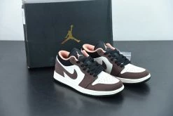 Fit Sporting Goods Air Jordan 1 Low Mocha/White/Black DC6991-200 For Sale