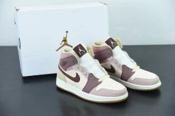 Fit Sporting Goods Air Jordan 1 Mid Brown Tan DO7440-821 For Sale