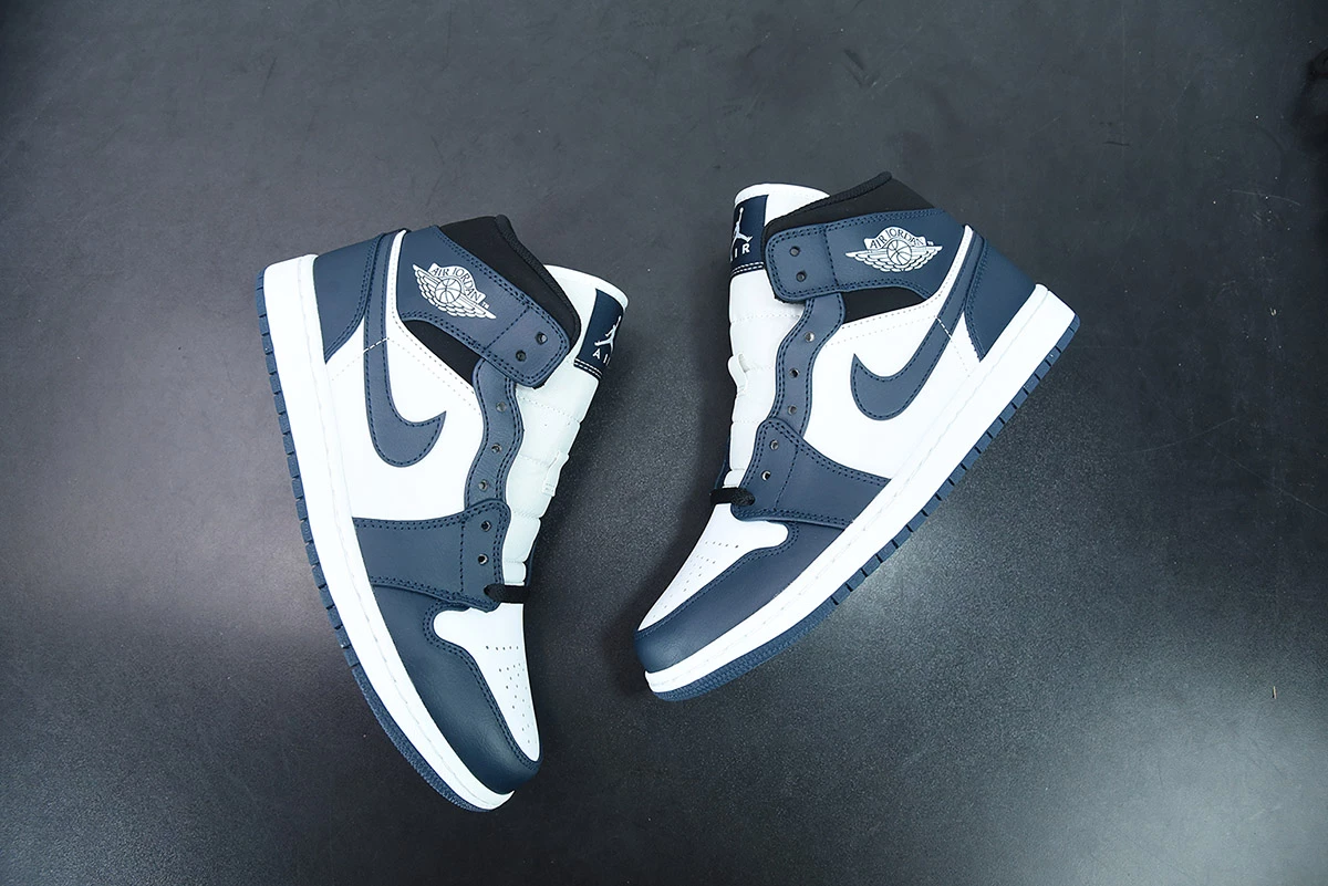 Fit Sporting Goods Air Jordan 1 Mid “Dark Teal” 554724-411 For Sale - Image 4