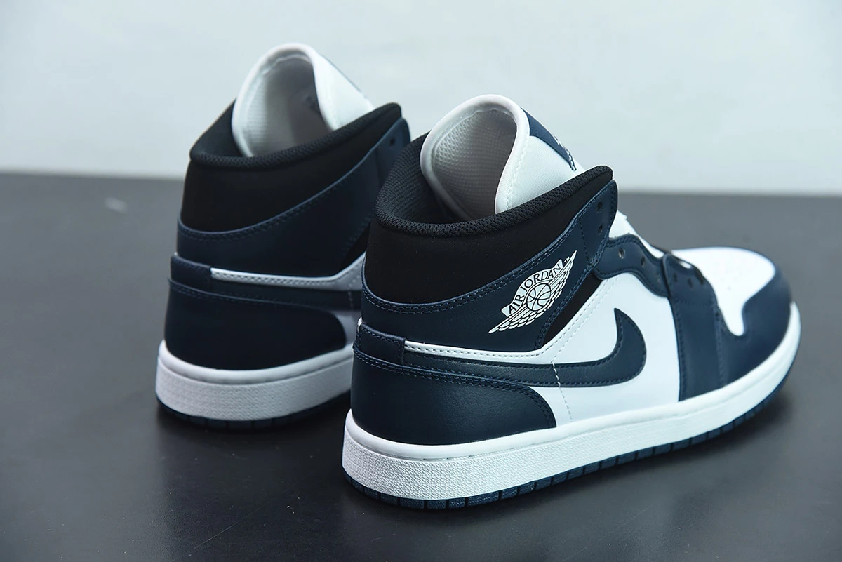 Fit Sporting Goods Air Jordan 1 Mid “Dark Teal” 554724-411 For Sale - Image 7