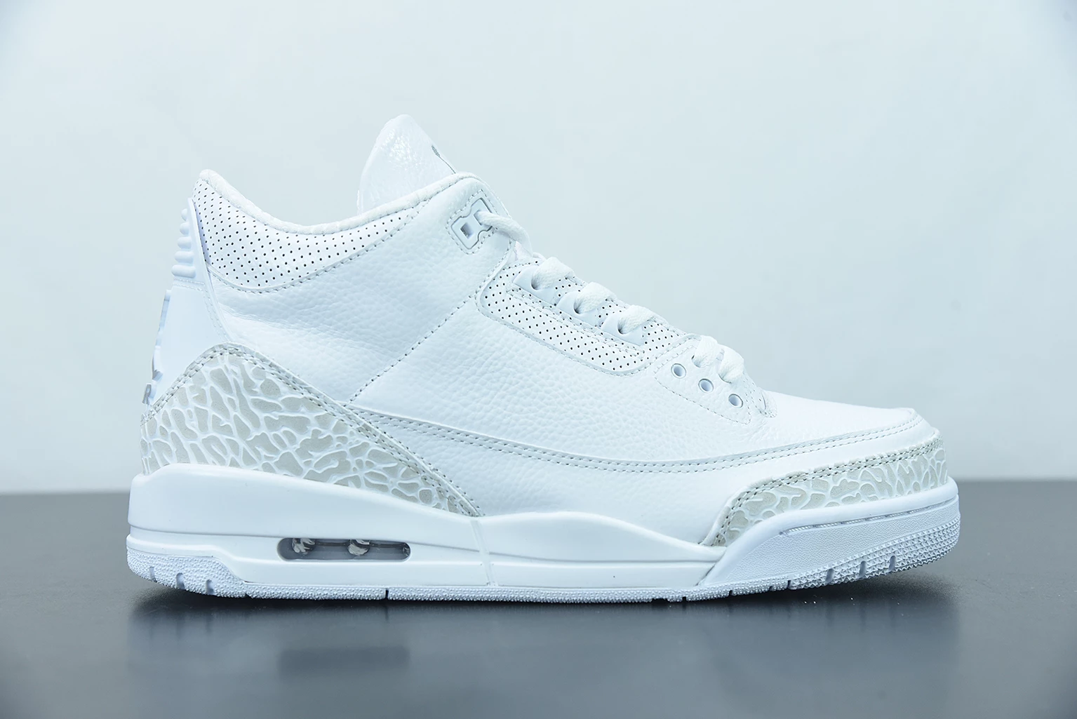 Fit Sporting Goods Air Jordan 3 Pure White 136064-111 For Sale - Image 2