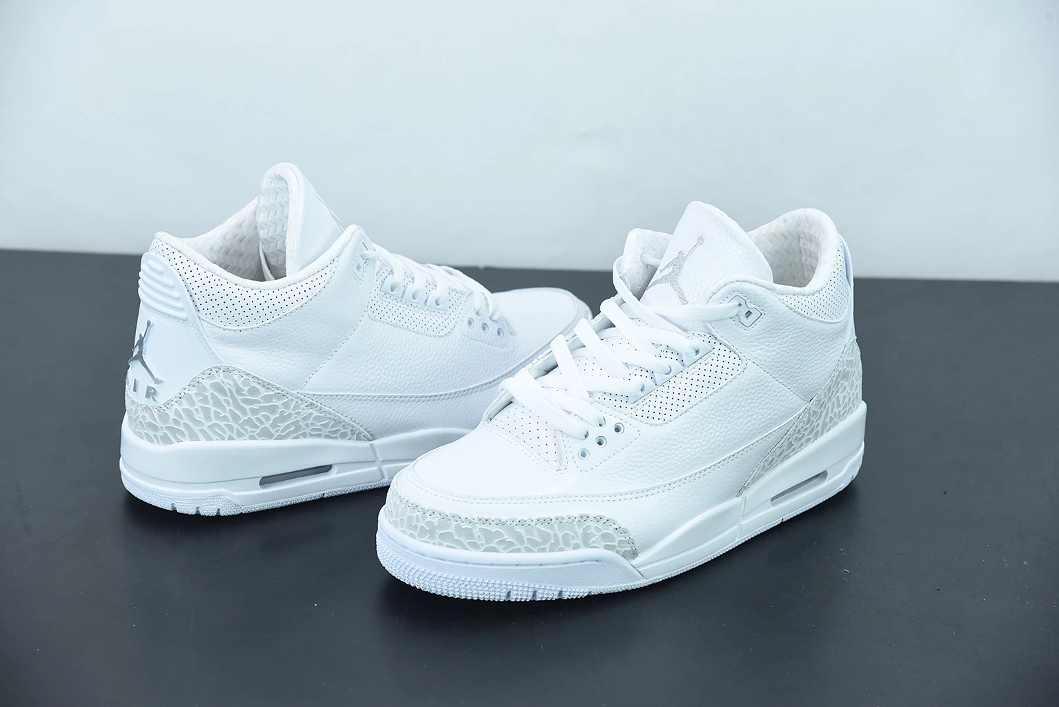 Fit Sporting Goods Air Jordan 3 Pure White 136064-111 For Sale - Image 5