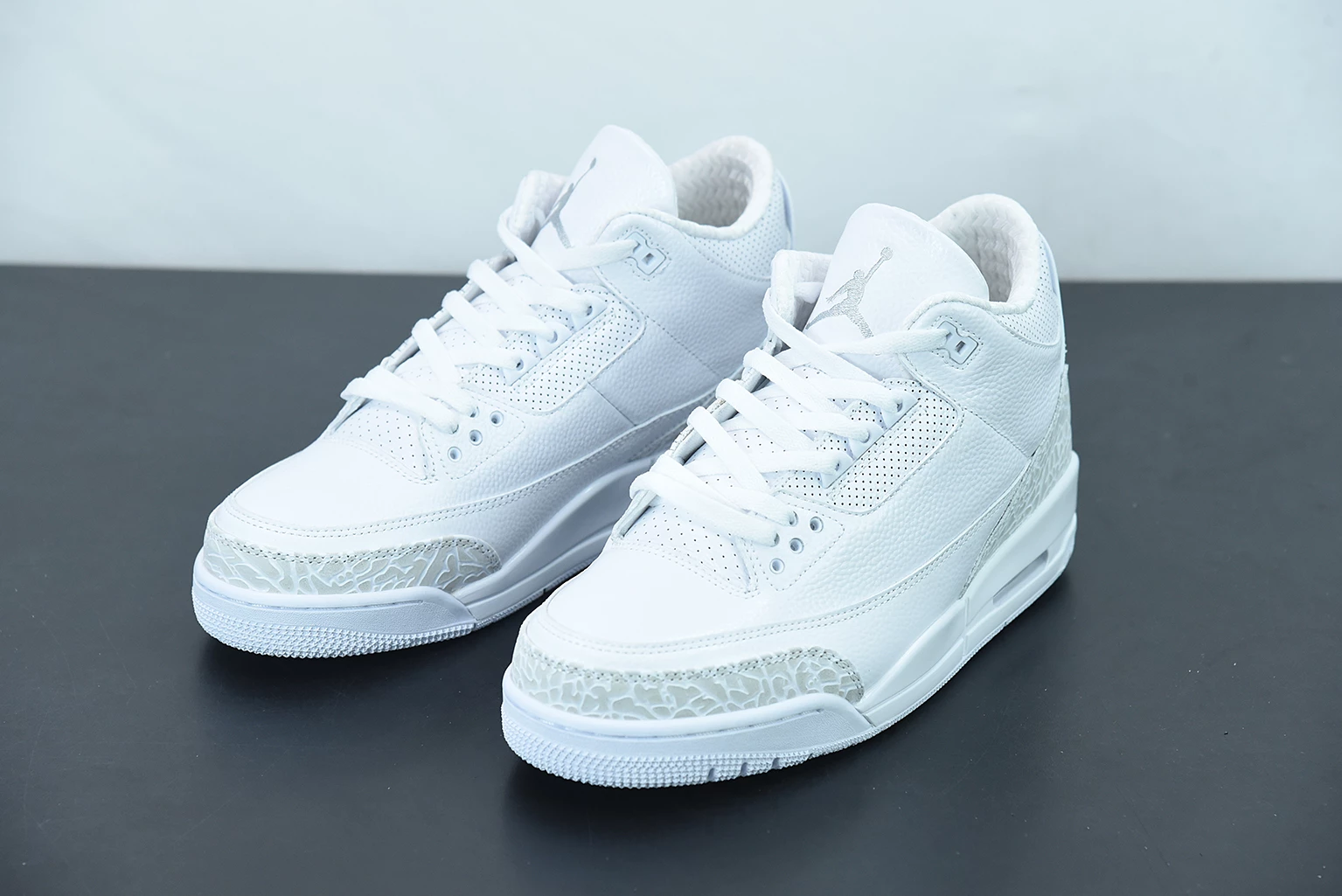 Fit Sporting Goods Air Jordan 3 Pure White 136064-111 For Sale - Image 6