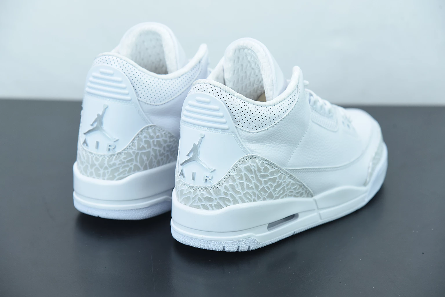 Fit Sporting Goods Air Jordan 3 Pure White 136064-111 For Sale - Image 7