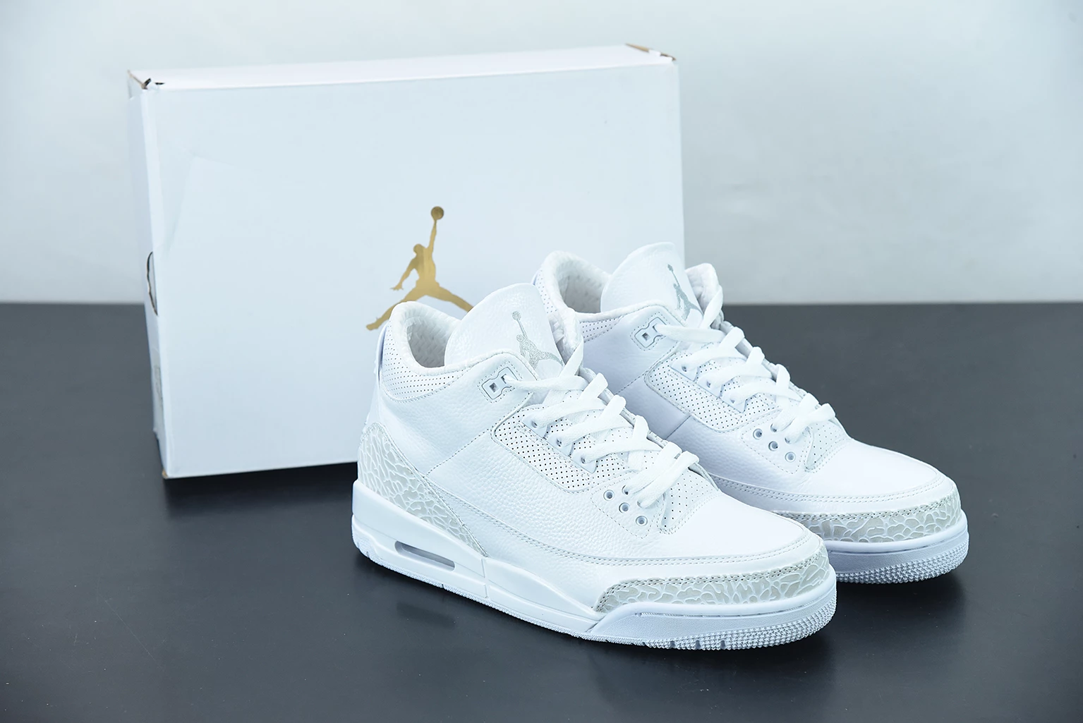 Fit Sporting Goods Air Jordan 3 Pure White 136064-111 For Sale