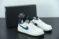 Fit Sporting Goods Nike Air Force 1 ’07 LV8 ‘Michigan’ White/Midnight Navy-Sail For Sale
