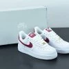 Fit Sporting Goods Nike Air Force 1 Low ’07 White Noble Red For Sale