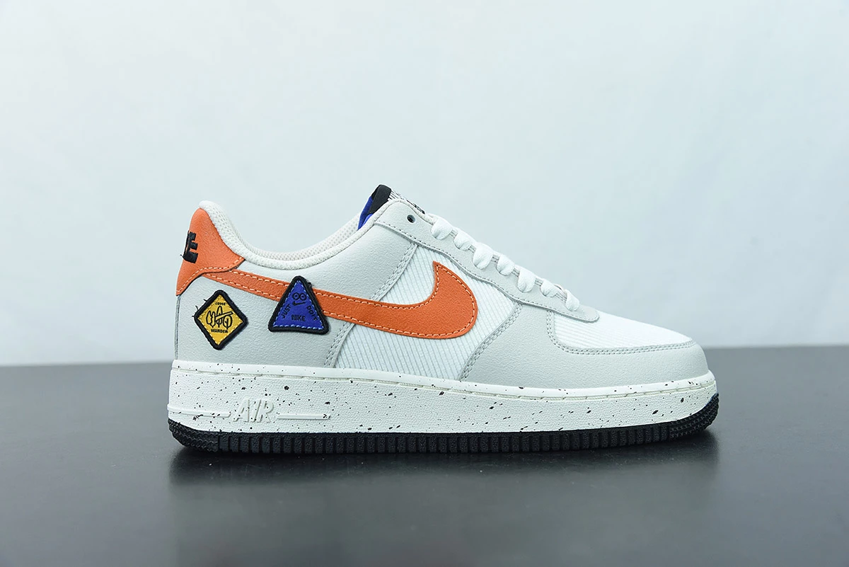 Fit Sporting Goods Nike Air Force 1 Low “ACG” Light Bone/Sail-White-Blue Stone-Starfish Orange For Sale - Image 2