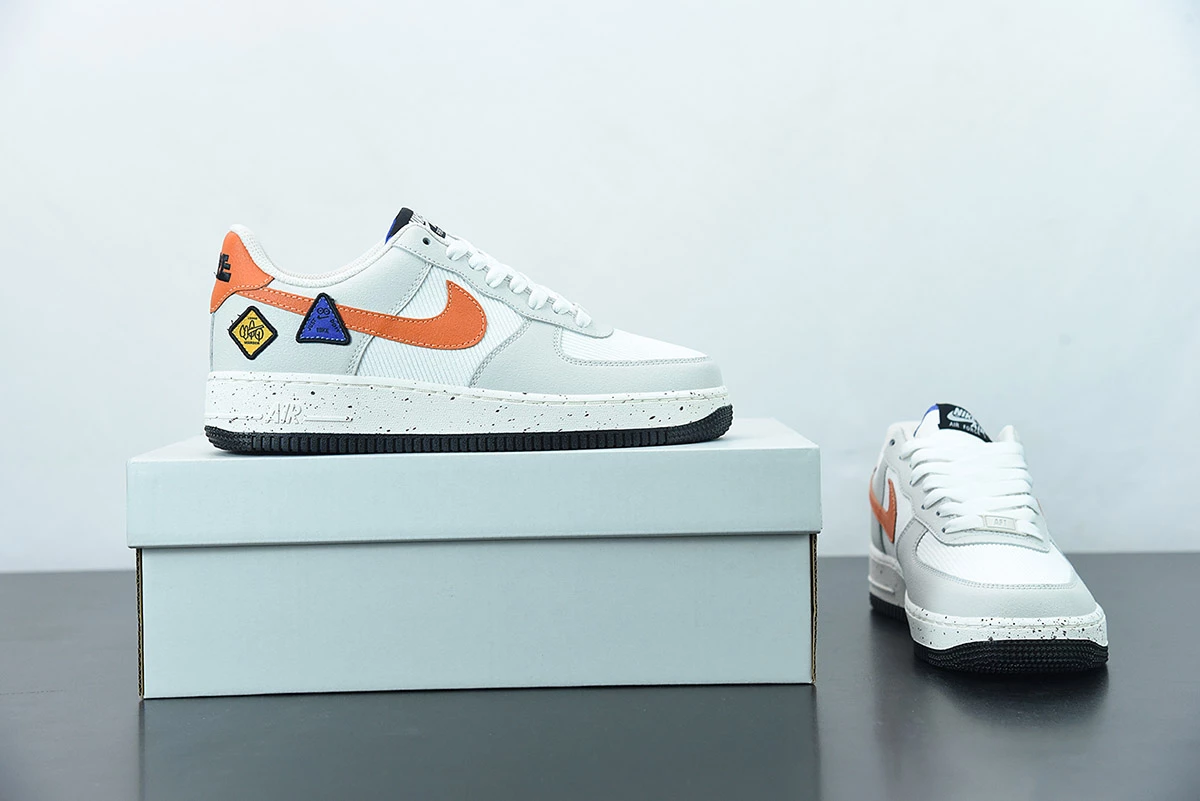 Fit Sporting Goods Nike Air Force 1 Low “ACG” Light Bone/Sail-White-Blue Stone-Starfish Orange For Sale - Image 11