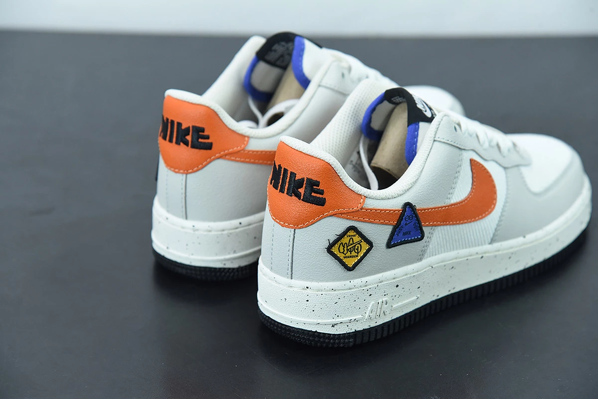 Fit Sporting Goods Nike Air Force 1 Low “ACG” Light Bone/Sail-White-Blue Stone-Starfish Orange For Sale - Image 7