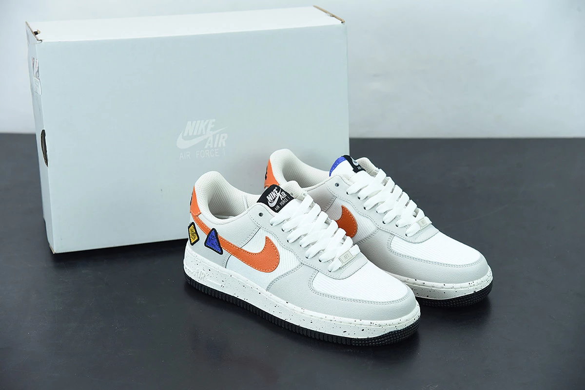 Fit Sporting Goods Nike Air Force 1 Low “ACG” Light Bone/Sail-White-Blue Stone-Starfish Orange For Sale