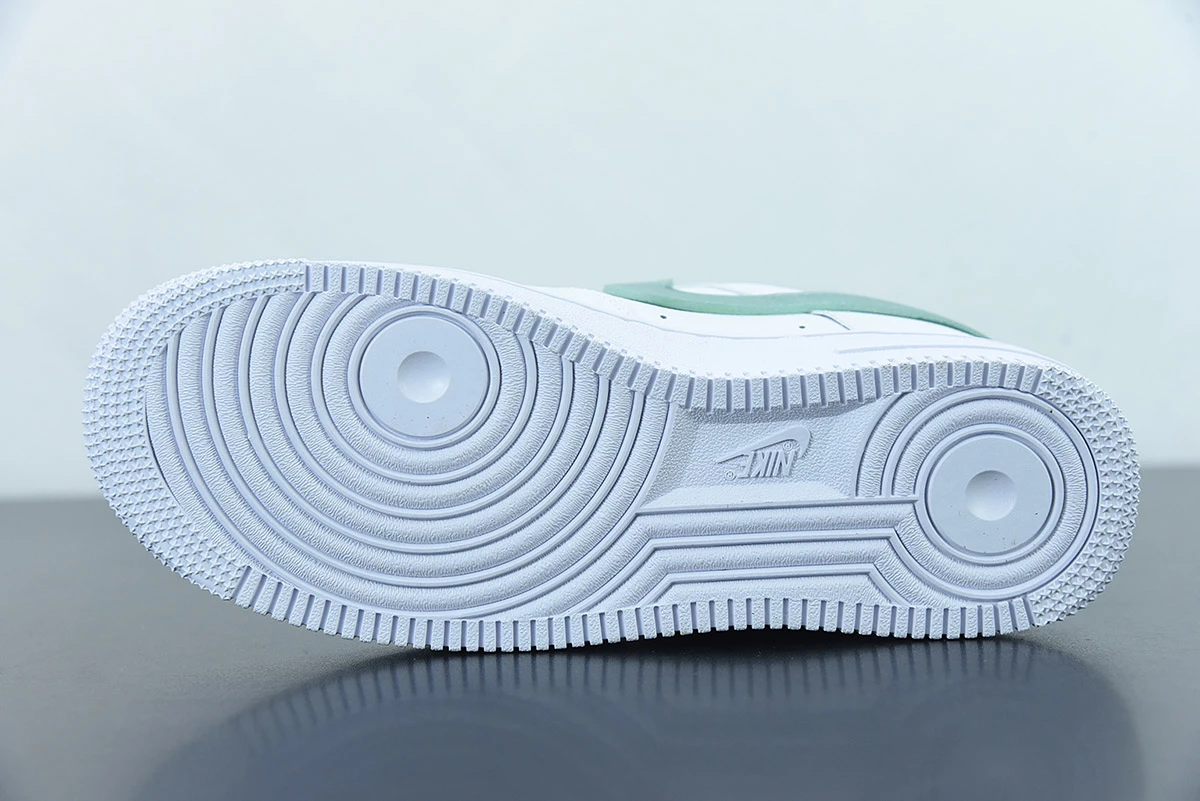 Fit Sporting Goods Nike Air Force 1 Low “Glitter Swoosh” White Green DH4407-100 For Sale - Image 8