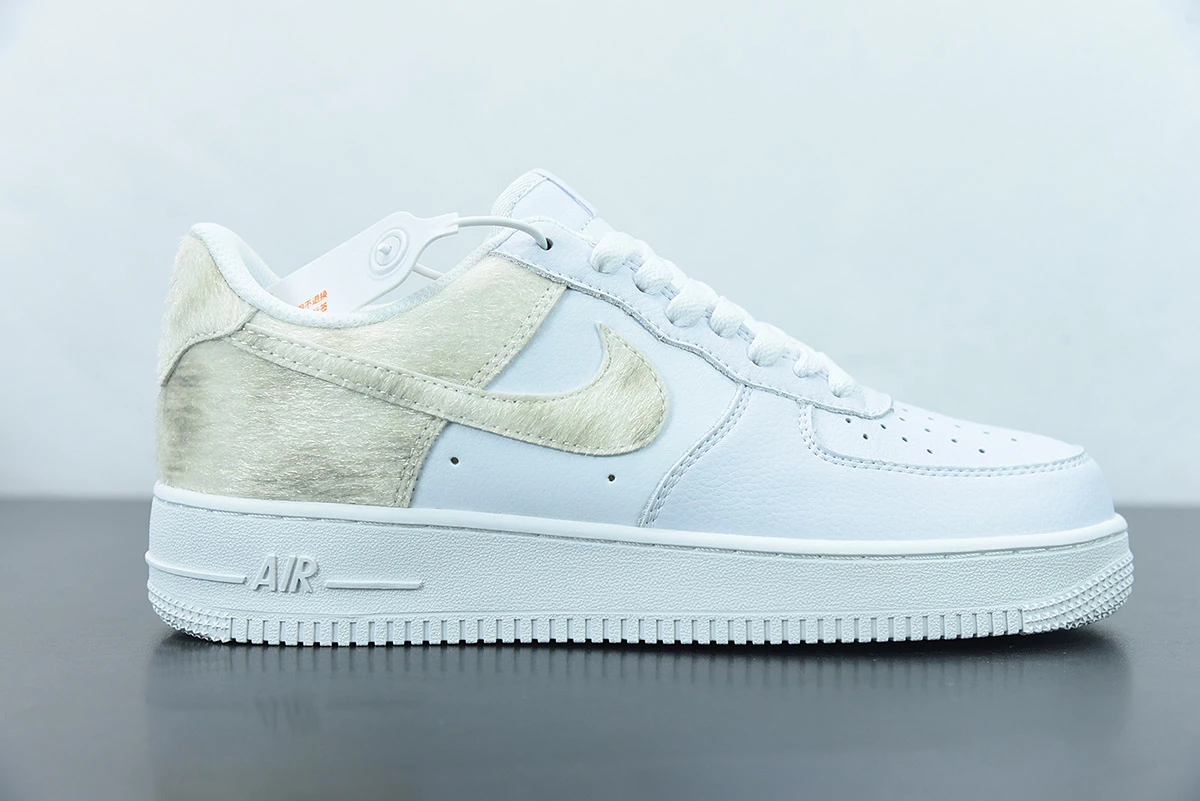 Fit Sporting Goods Nike Air Force 1 Low Photon Dust/White DM9088-001 For Sale - Image 2
