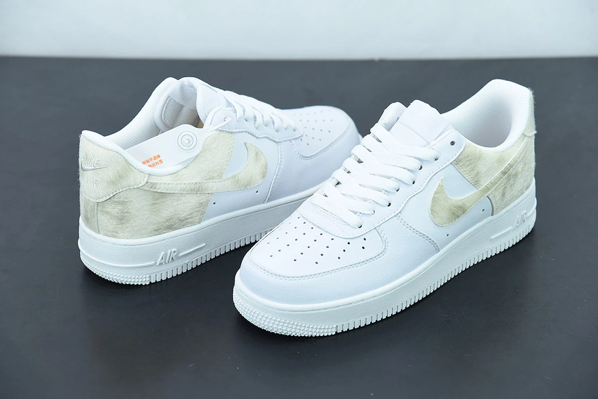 Fit Sporting Goods Nike Air Force 1 Low Photon Dust/White DM9088-001 For Sale - Image 5