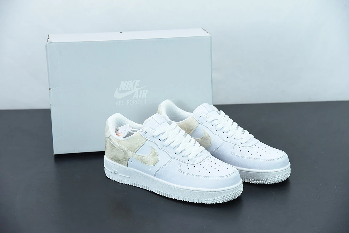 Fit Sporting Goods Nike Air Force 1 Low Photon Dust/White DM9088-001 For Sale