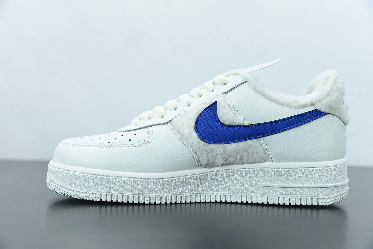 Fit Sporting Goods Nike Air Force 1 Low ‘Sherpa Fleece’ DO6680-100 For Sale - Image 3