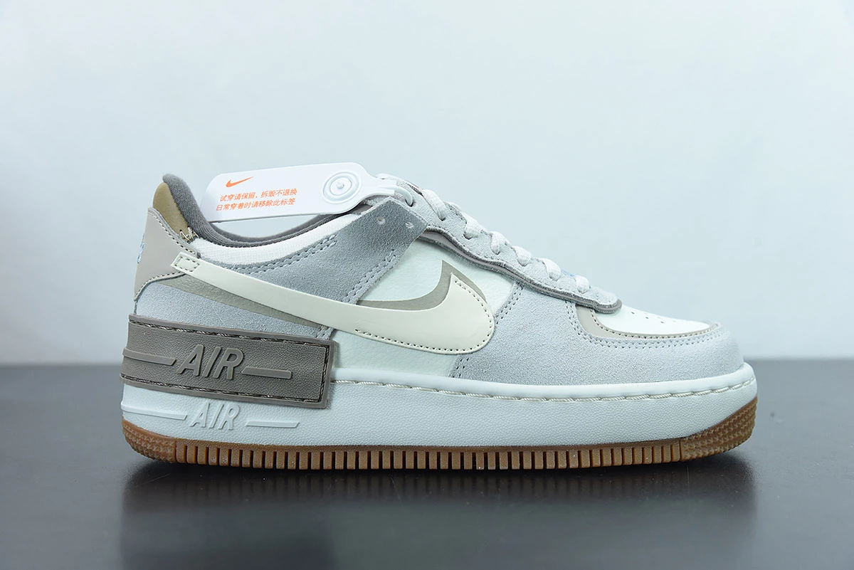 Fit Sporting Goods Nike Air Force 1 Shadow Sail/Pale Ivory DO7449-111 For Sale - Image 2