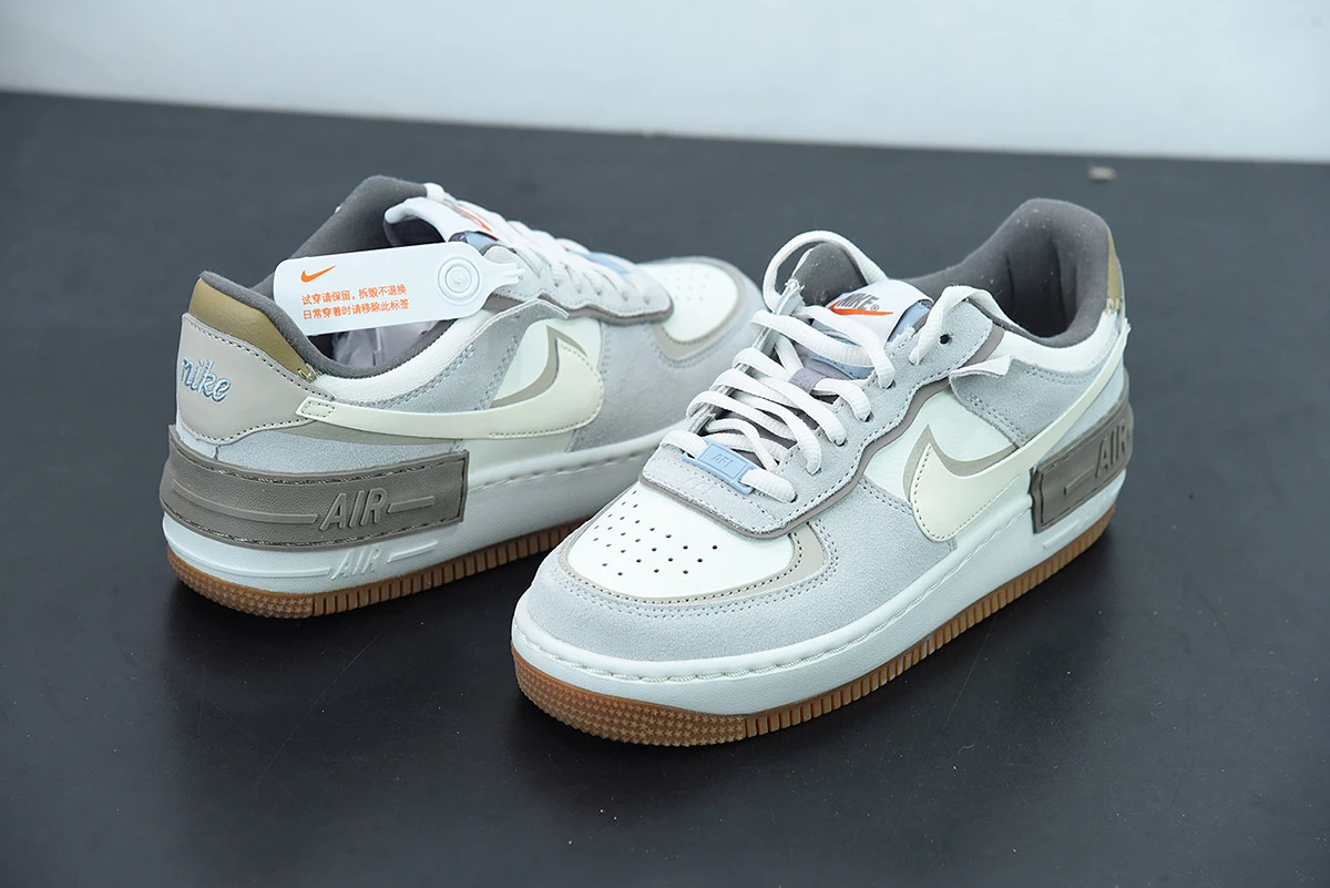 Fit Sporting Goods Nike Air Force 1 Shadow Sail/Pale Ivory DO7449-111 For Sale - Image 4