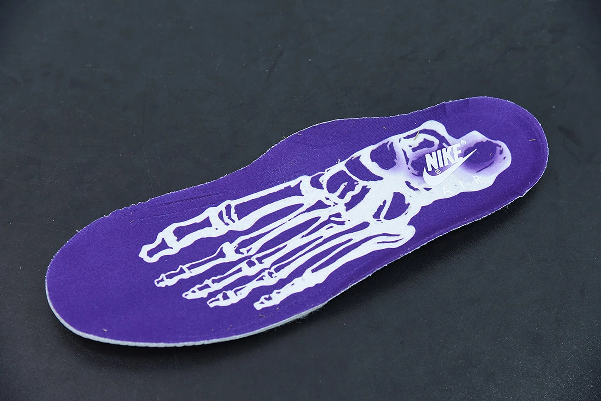 Fit Sporting Goods Nike Air Force 1 Skeleton Court Purple White CU8067-500 For Sale - Image 11