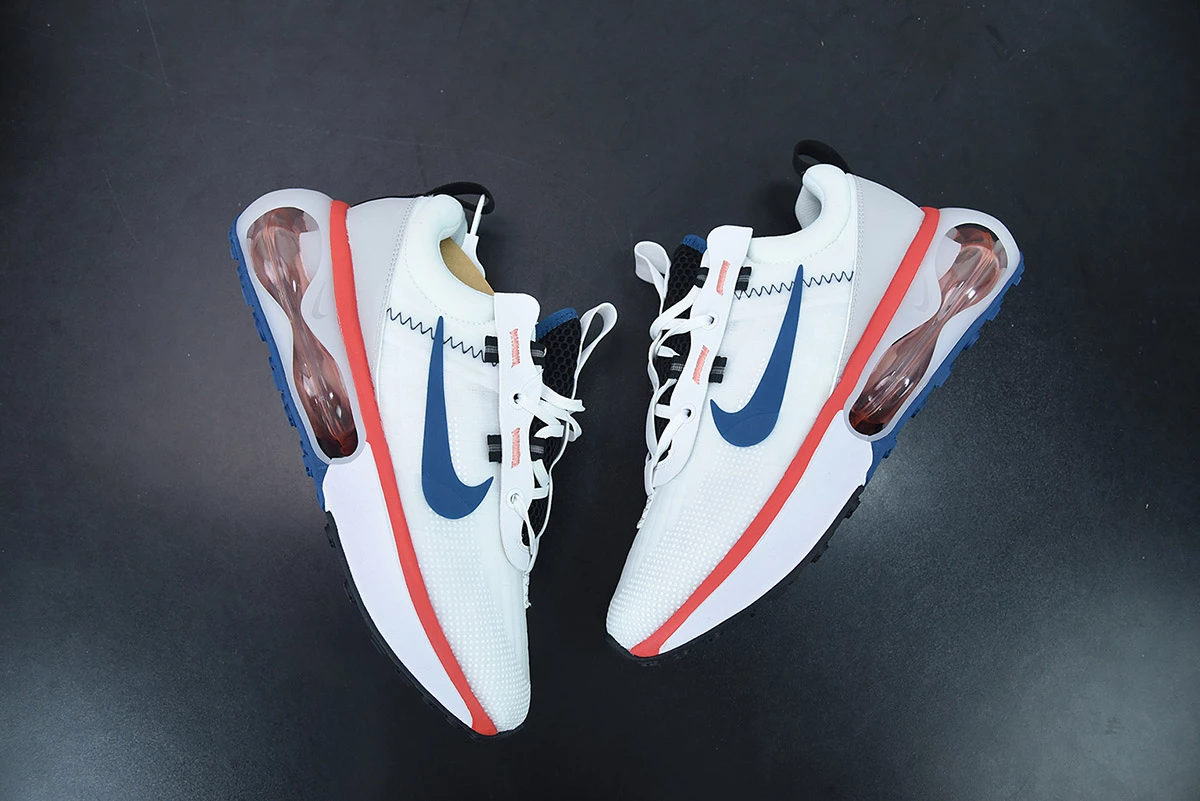 Fit Sporting Goods Nike Air Max 2021 Navy Crimson Iron Grey For Sale - Image 4