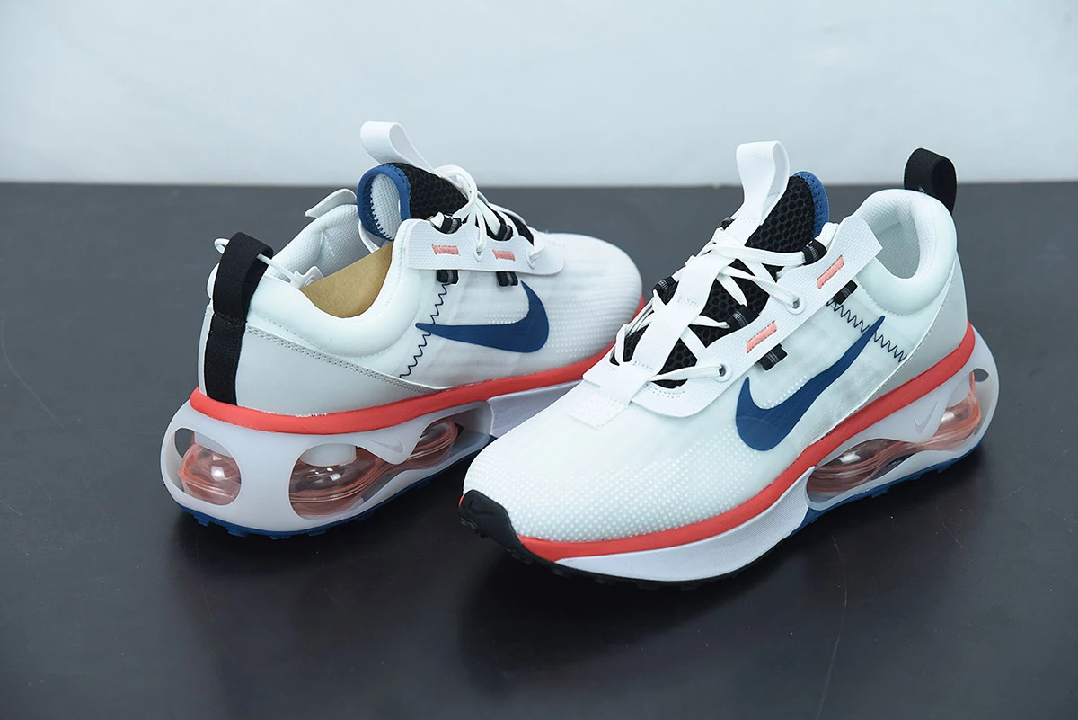 Fit Sporting Goods Nike Air Max 2021 Navy Crimson Iron Grey For Sale - Image 5