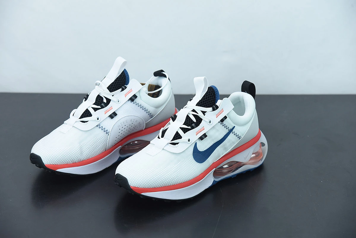 Fit Sporting Goods Nike Air Max 2021 Navy Crimson Iron Grey For Sale - Image 6