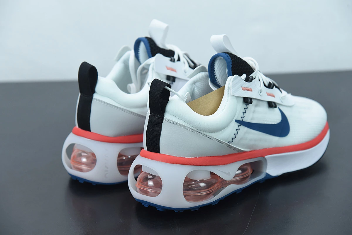 Fit Sporting Goods Nike Air Max 2021 Navy Crimson Iron Grey For Sale - Image 7