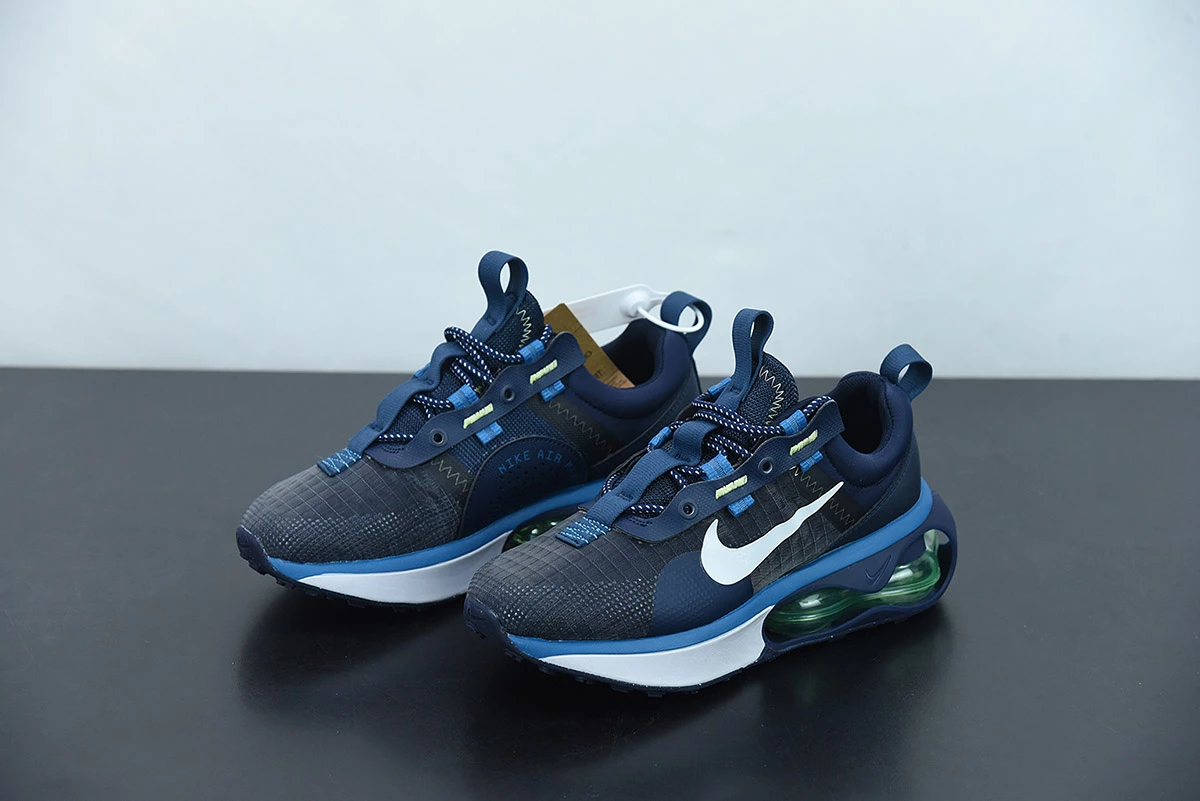Fit Sporting Goods Nike Air Max 2021 Obsidian/Lime Glow-Brigade Blue-White For Sale - Image 6