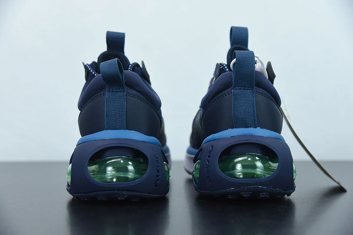 Fit Sporting Goods Nike Air Max 2021 Obsidian/Lime Glow-Brigade Blue-White For Sale - Image 9