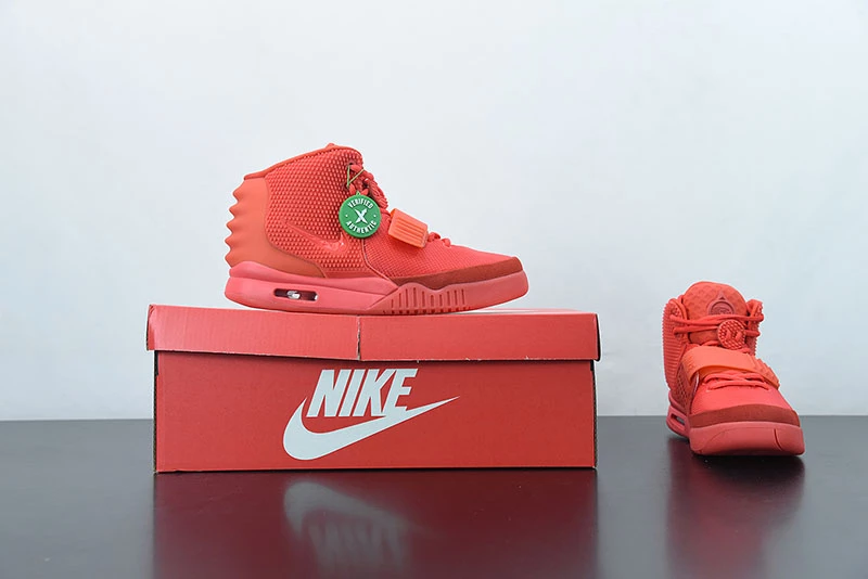 Fit Sporting Goods Nike Air Yeezy 2 Red October 508214-660 For Sale - Image 11