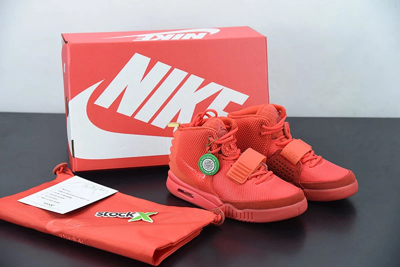 Fit Sporting Goods Nike Air Yeezy 2 Red October 508214-660 For Sale