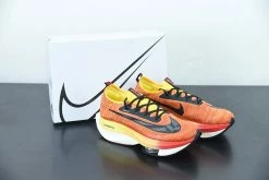 Fit Sporting Goods Nike Air Zoom Alphafly Next% Orange/Yellow/Black For Sale