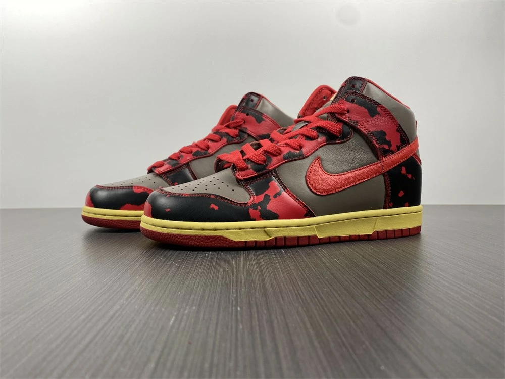 Fit Sporting Goods Nike Dunk High 1985 ‘Red Acid Wash’ DD9404-600 For Sale - Image 10