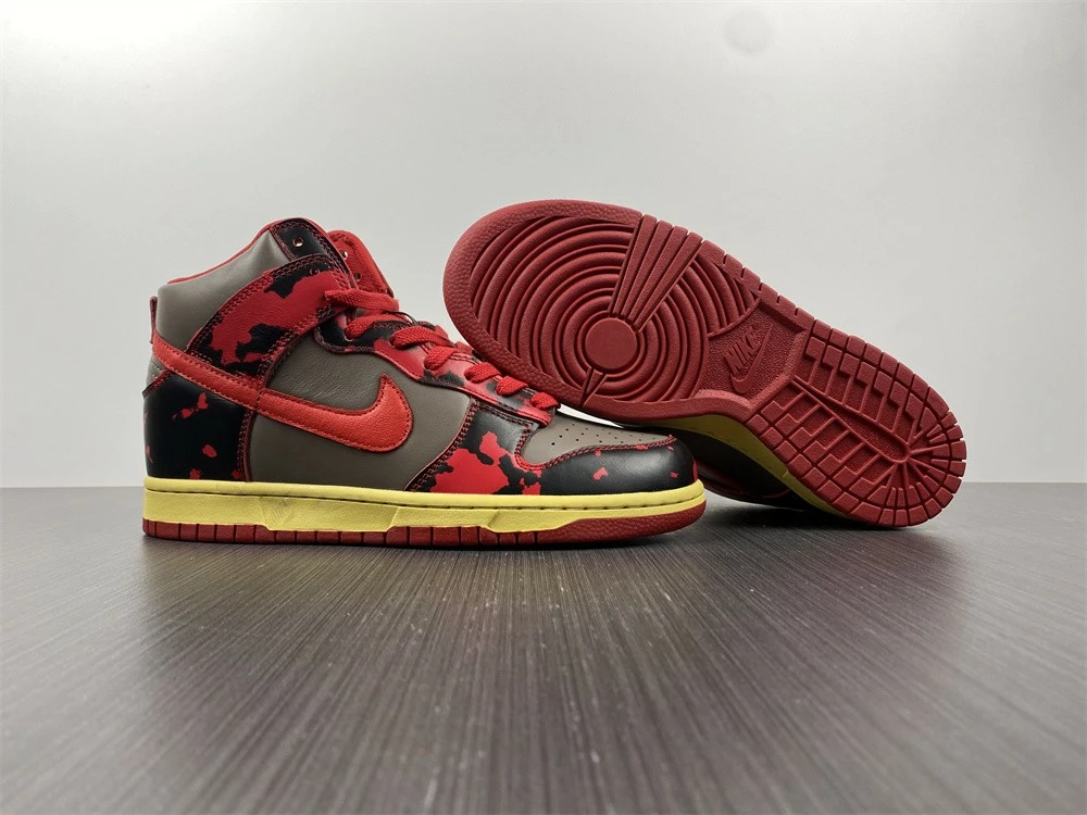 Fit Sporting Goods Nike Dunk High 1985 ‘Red Acid Wash’ DD9404-600 For Sale