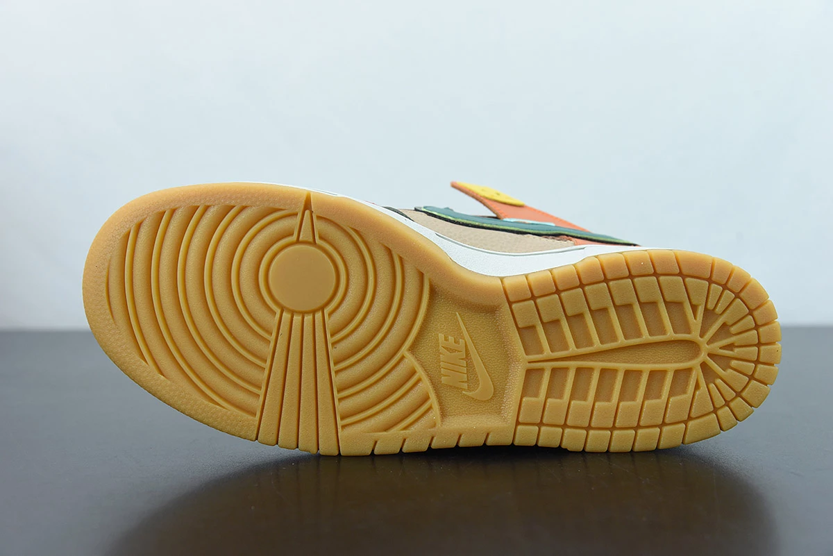 Fit Sporting Goods Nike Dunk Scrap Low Archeo Brown/Bicoastal-Sport Spice DB0500-200 For Sale - Image 8