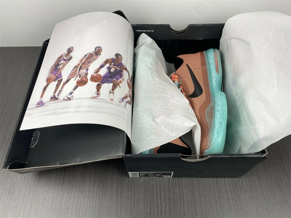 Fit Sporting Goods Nike Kobe 10 “Easter” Hot Lava/Black-Sunset Glow 705317-808 For Sale - Image 8