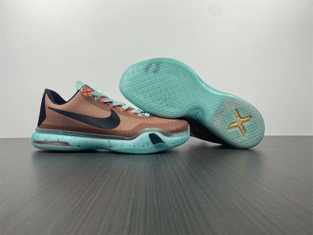 Fit Sporting Goods Nike Kobe 10 “Easter” Hot Lava/Black-Sunset Glow 705317-808 For Sale
