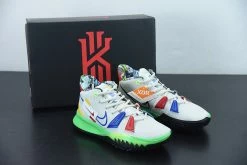 Fit Sporting Goods Nike Kyrie 7 “Visions” Light Bone/White-Green-Game Royal DC9122-001 For Sale