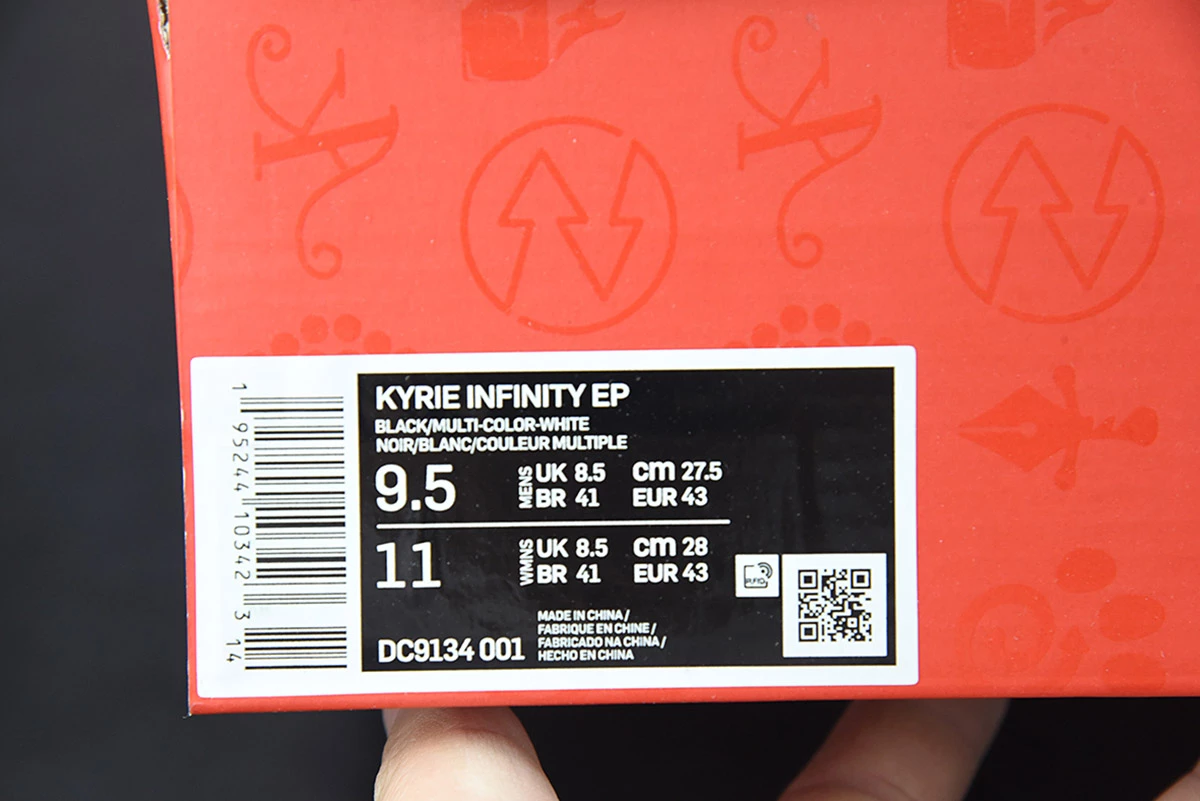 Fit Sporting Goods Nike Kyrie 8 “Fire And Ice” DC9134-001 For Sale - Image 8