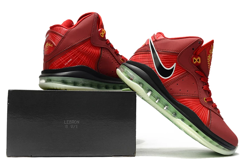 Fit Sporting Goods Nike LeBron 8 Gym Red/Cucumber Calm-Black CT5330-600 For Sale - Image 7