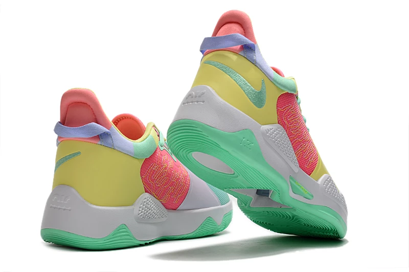 Fit Sporting Goods Nike PG 5 “Daughters” Green Glow/White-Sunset Pulse-Black CW3143-301 For Sale - Image 4