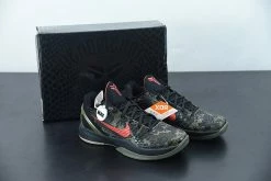 Fit Sporting Goods Nike Zoom Kobe VI ‘Italian Camo’ Black/Khaki-Olive-Crimson For Sale