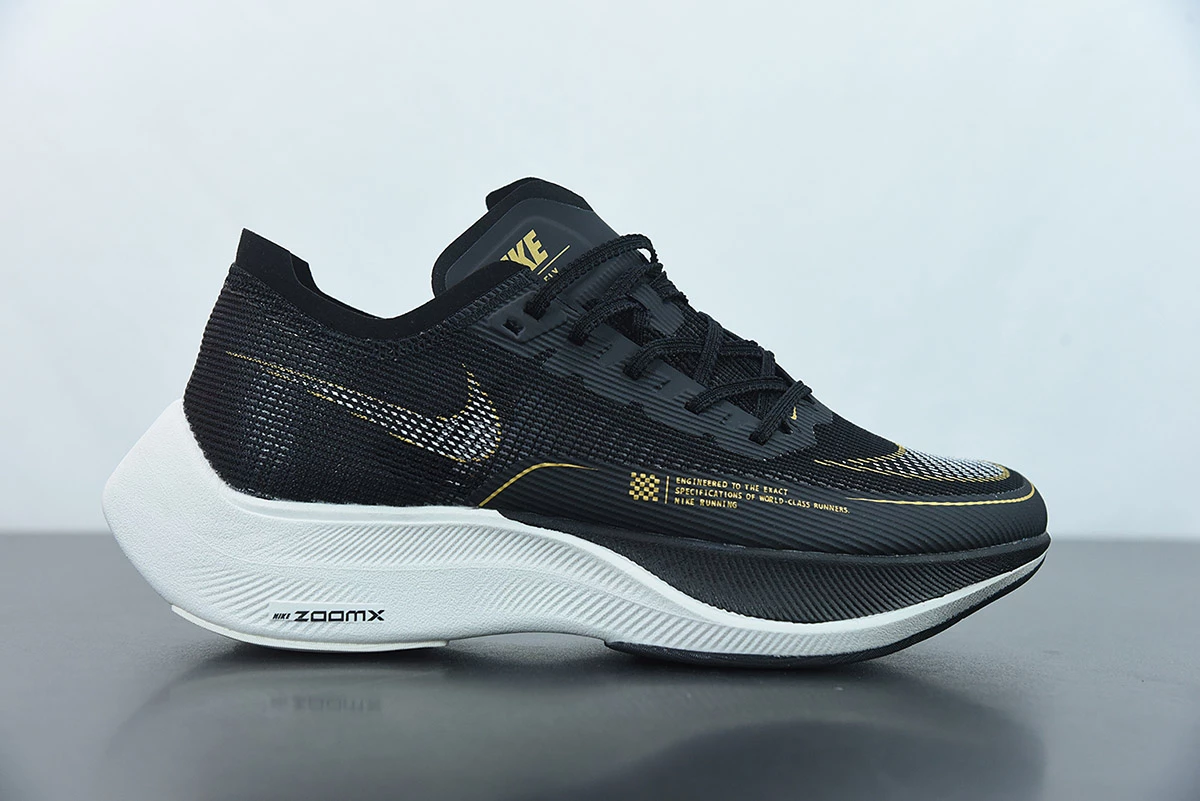 Fit Sporting Goods Nike ZoomX VaporFly NEXT% 2 “Black Gold” For Sale - Image 2