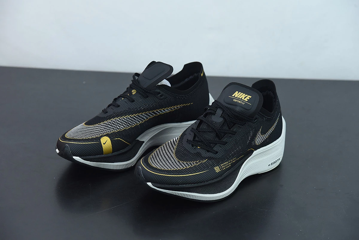 Fit Sporting Goods Nike ZoomX VaporFly NEXT% 2 “Black Gold” For Sale - Image 5