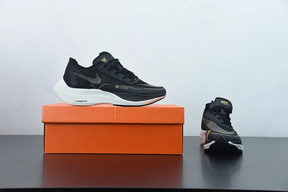 Fit Sporting Goods Nike ZoomX VaporFly NEXT% 2 “Black Gold” For Sale - Image 9