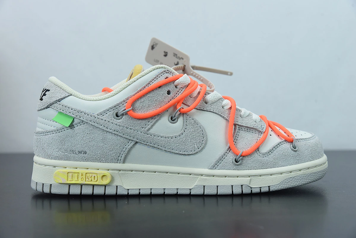 Fit Sporting Goods Off-White X Nike Dunk Low “11 Of 50” Sail/Neutral Grey For Sale - Image 2