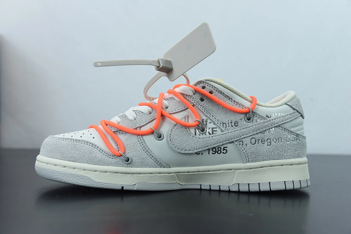 Fit Sporting Goods Off-White X Nike Dunk Low “11 Of 50” Sail/Neutral Grey For Sale - Image 3